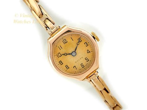 ladies vintage gold rolex watch|vintage ladies rolex watches 1930s.